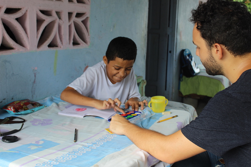 voluntariado con niños en costa rica quepos Manuel Antonio