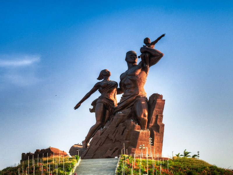 Senegal Monumento al Renacimiento Africano